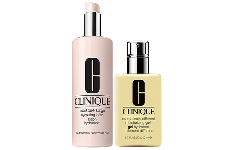 

CLINIQUE QIANBI долговечный стабилизирующий розовый водно-масляный безмасляный бьюти-крем набор для ухода за кожей увлажняющий и восстанавливающий 200мл+125мл