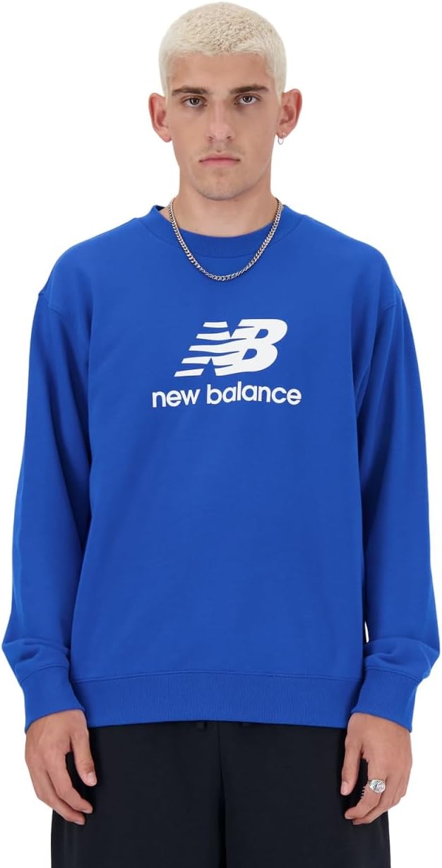 

Мужская толстовка New Balance с логотипом Stacked Logo Crew (MT41500)