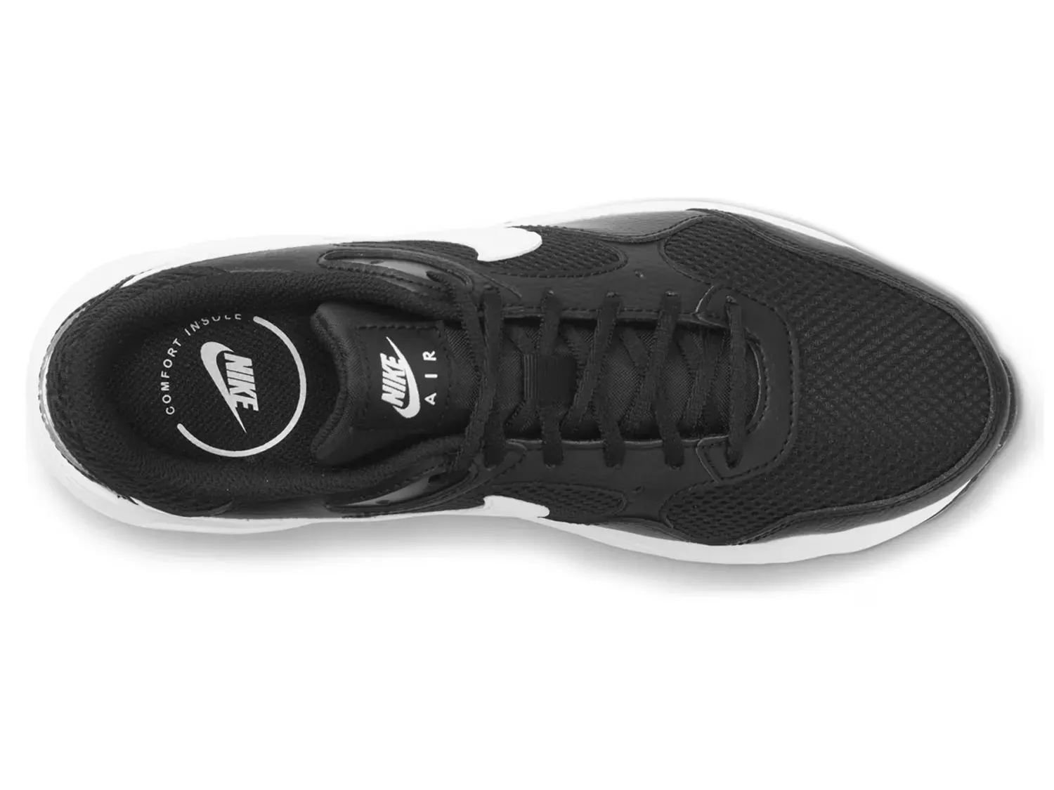 Кроссовки Air Max SC - женские Nike, Black/White — фото 4