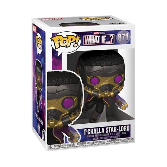

POP Marvel: Что, если – Т'Чалла Звездный Лорд Funko POP!