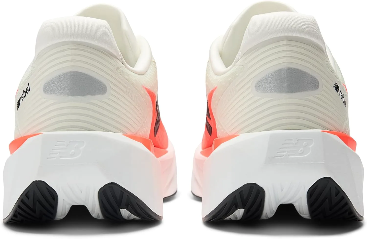 Кроссовки New Balance мужские FuelCell Rebel V5, красно-белый — фото 4
