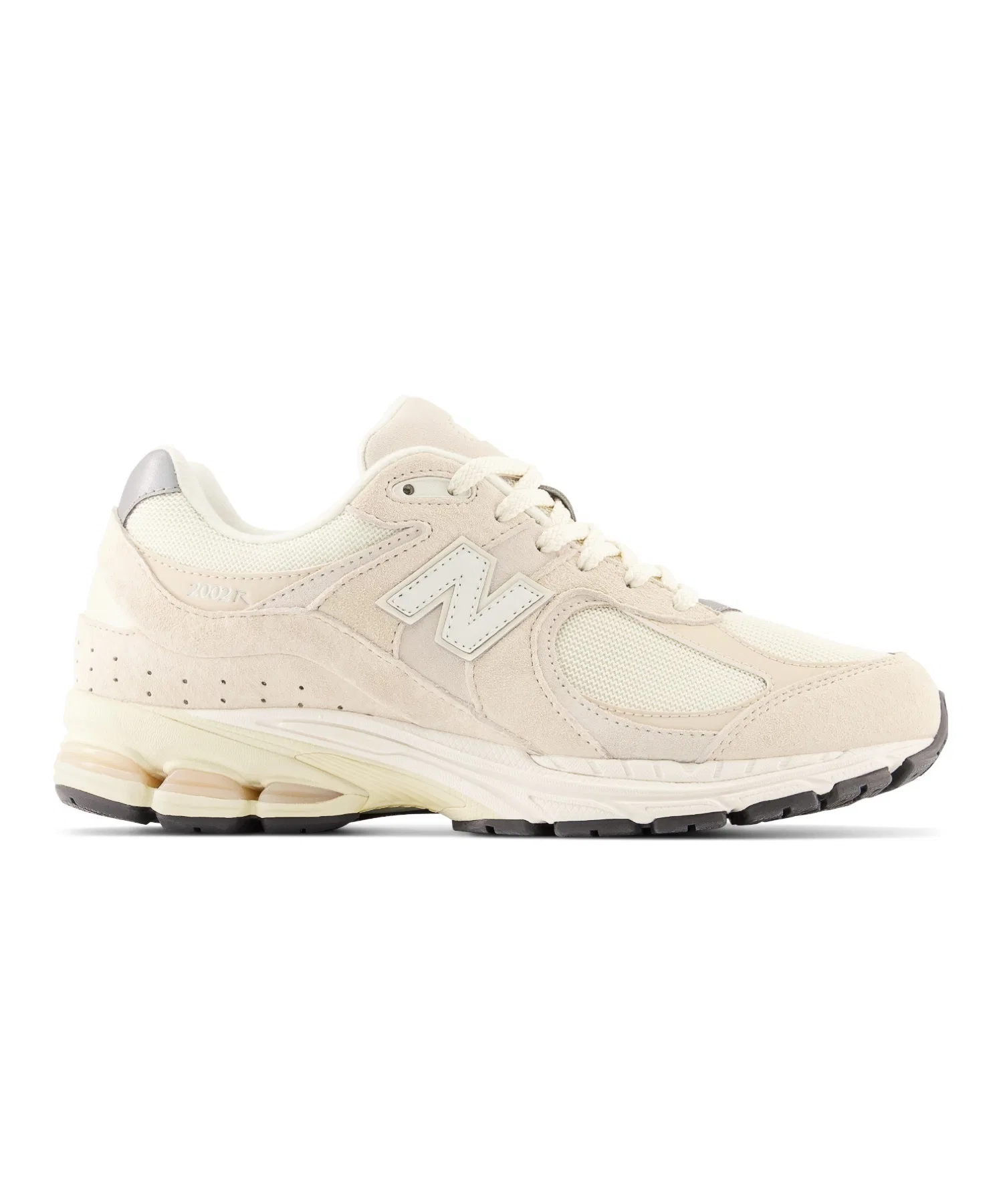 Унисекс кроссовки из натуральной кожи New Balance 2002R бежевые — фото 2