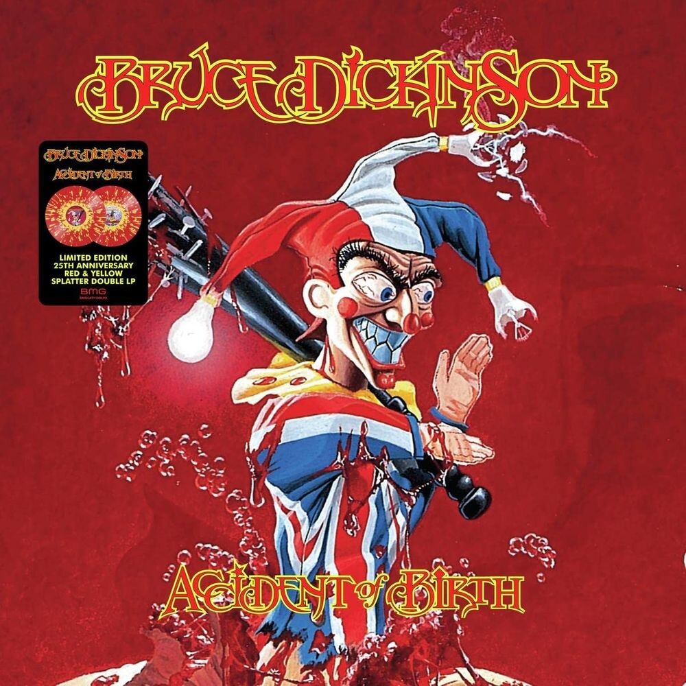 

Виниловая пластинка LP Accident Of Birth [Red/Yellow Splatter Vinyl] - Bruce Dickinson