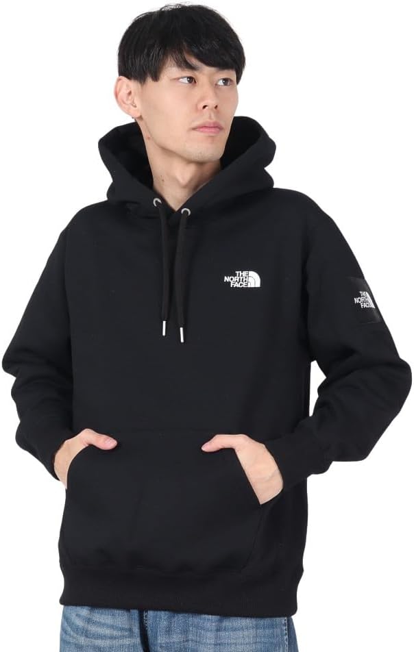 

Толстовка с квадратным логотипом The North Face, унисекс, для взрослых, черный