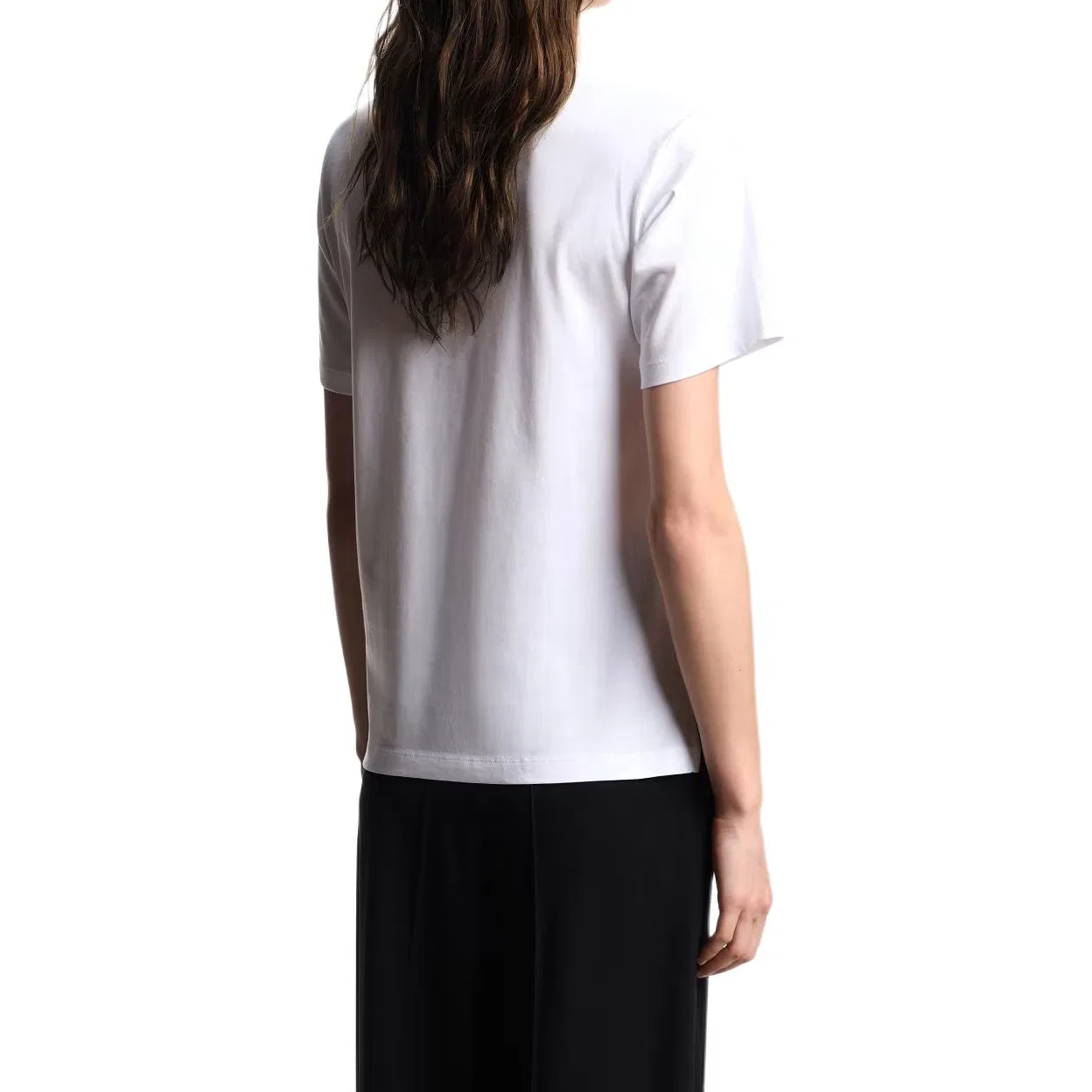 Футболка Regular Women's White EMPORIO ARMANI — фото 4