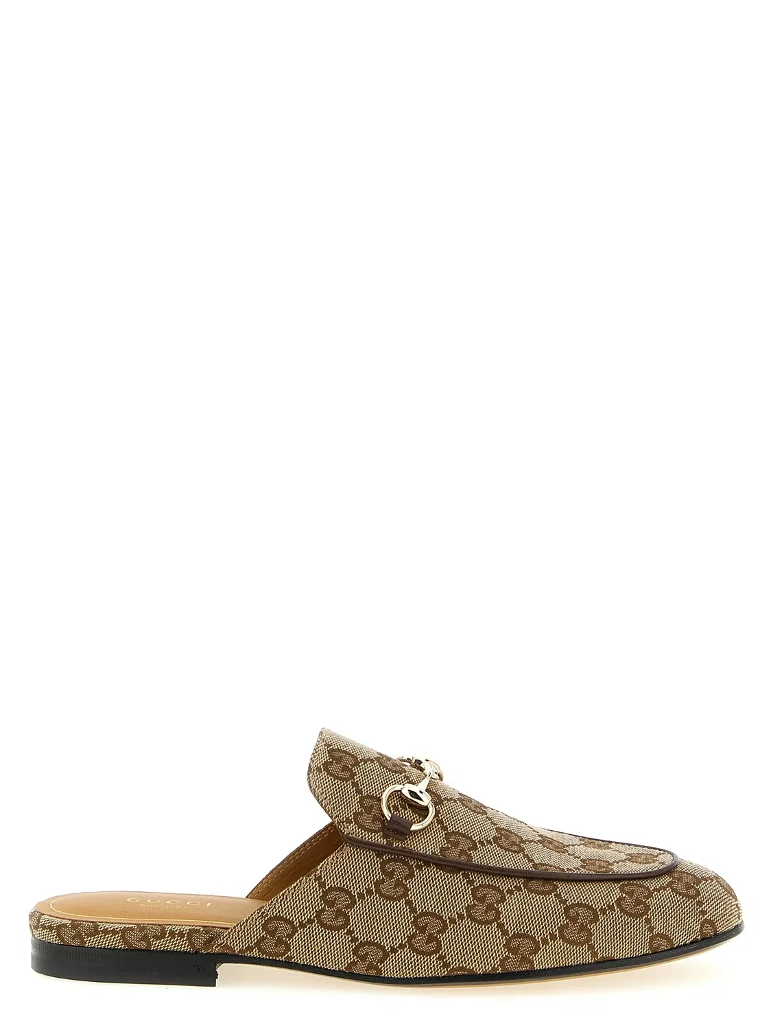 Тапочки «Princetown» GUCCI, бежевый