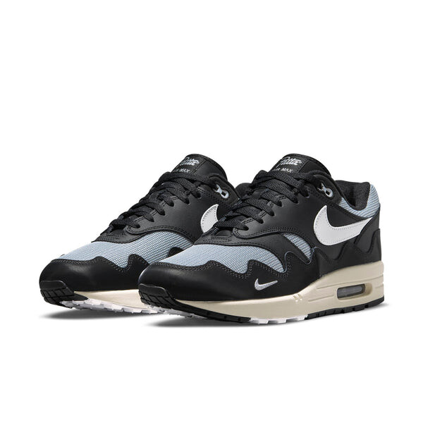 Кроссовки x patta air max 1 'black' Nike, черный — фото 3