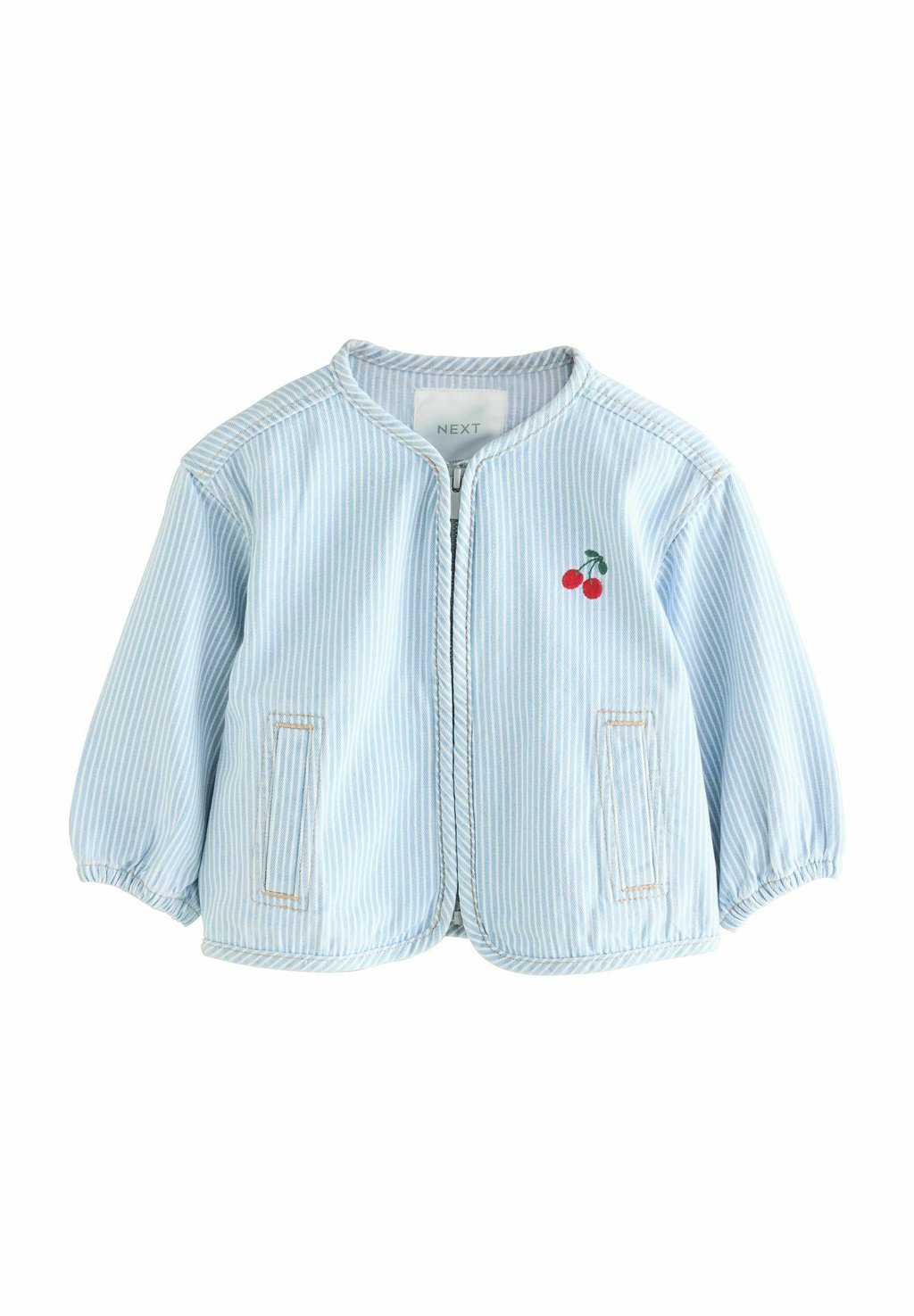 

Легкая куртка STRIPE ZIP THROUGH Next, синий