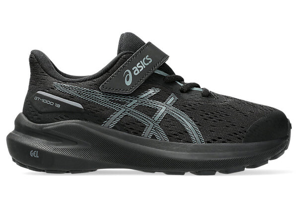 Кроссовки gt-1000 13 'black steel grey' Asics, черный — фото 2