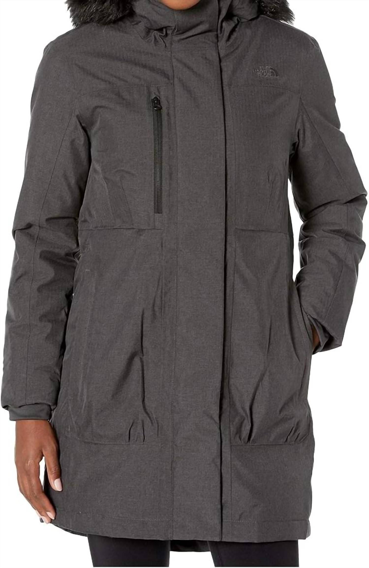 

Женская парка Downtown в цвете TNF Dark Grey Heather The North Face