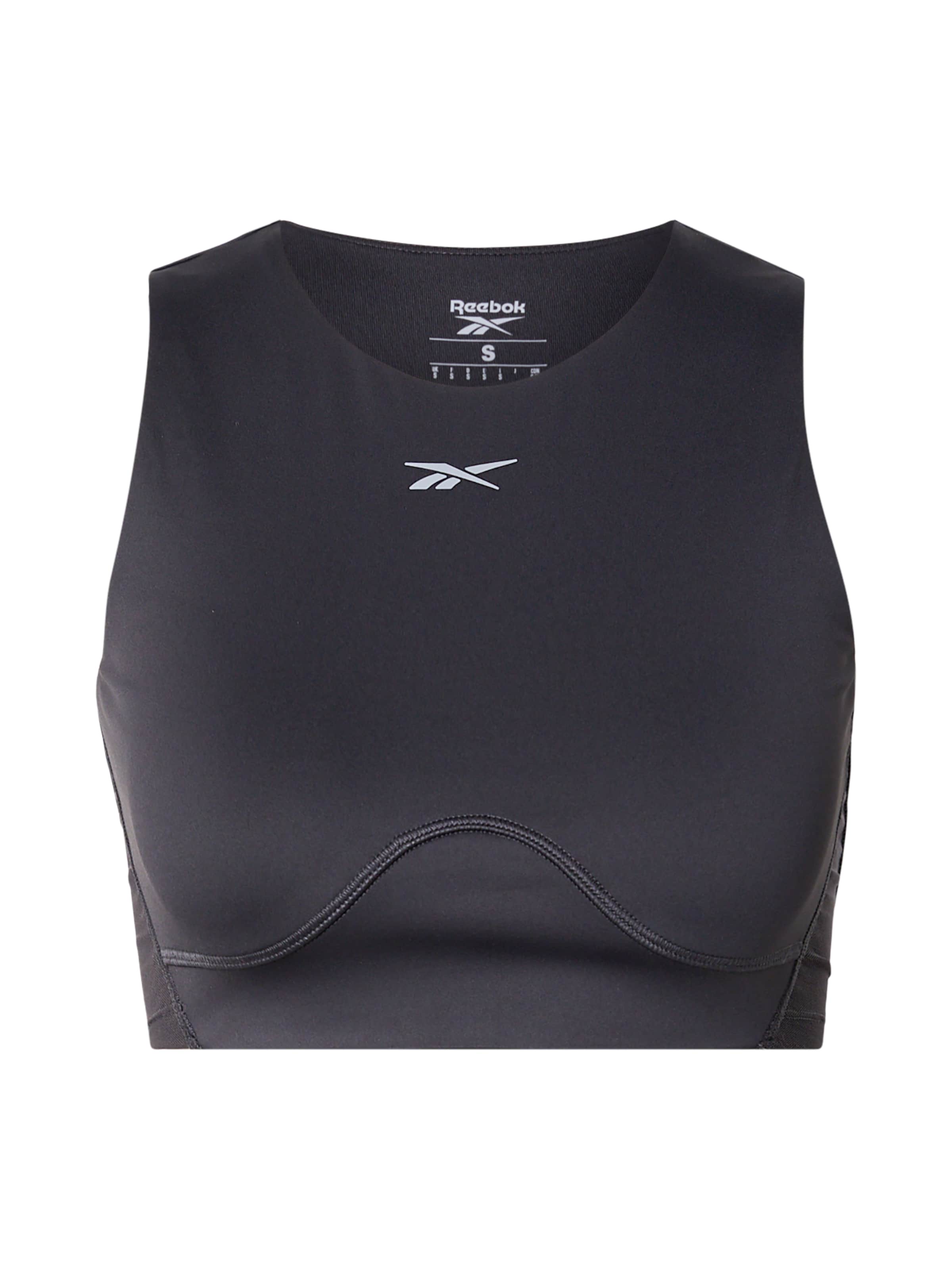 

Reebok Спортивный топ 'LUX CONTOUR' в черном цвете