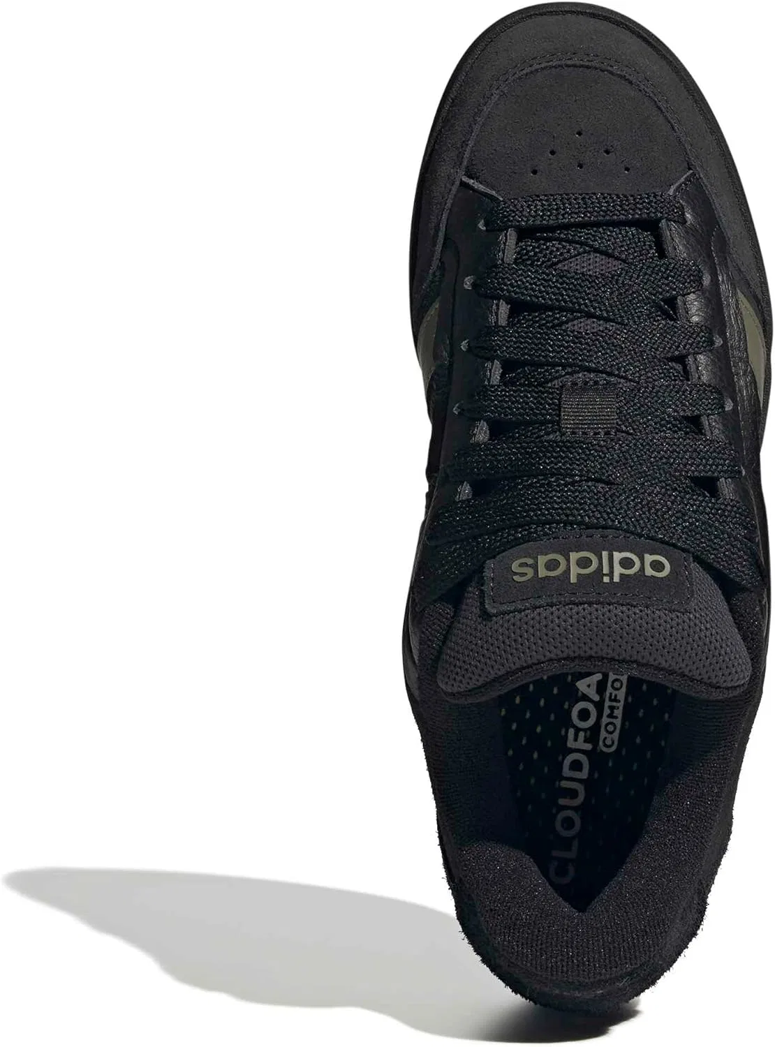 Кроссовки мужские Adidas Grand Court Alpha, Black/Olive Strata/Black — фото 2