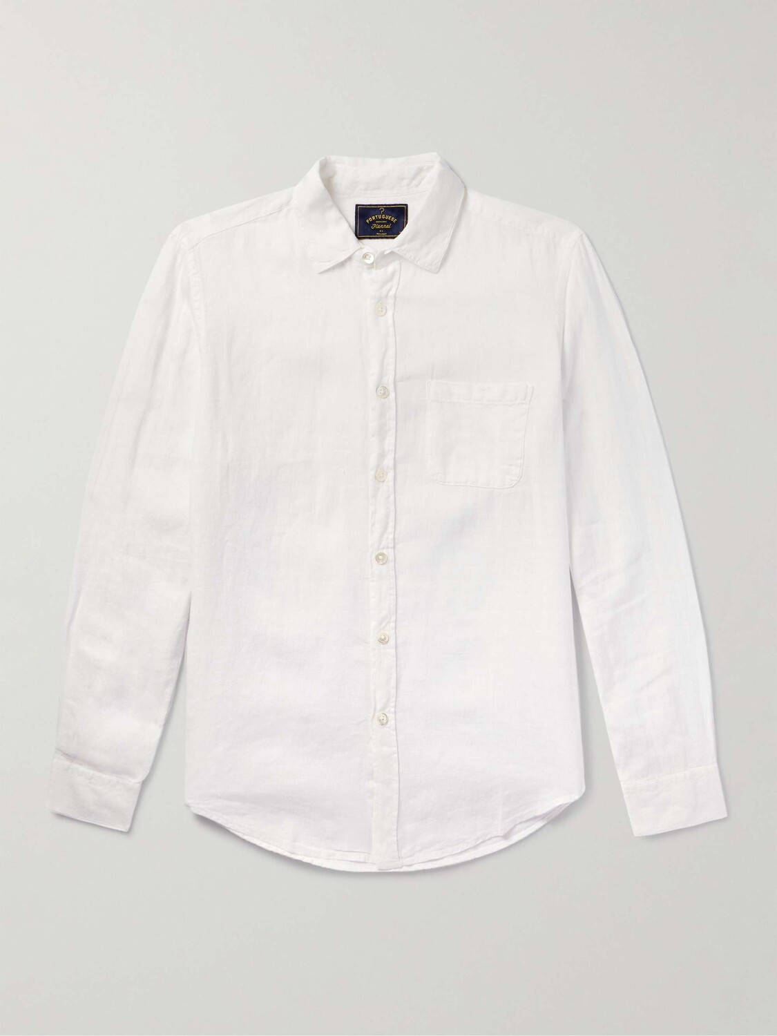 

Льняная рубашка PORTUGUESE FLANNEL, белый