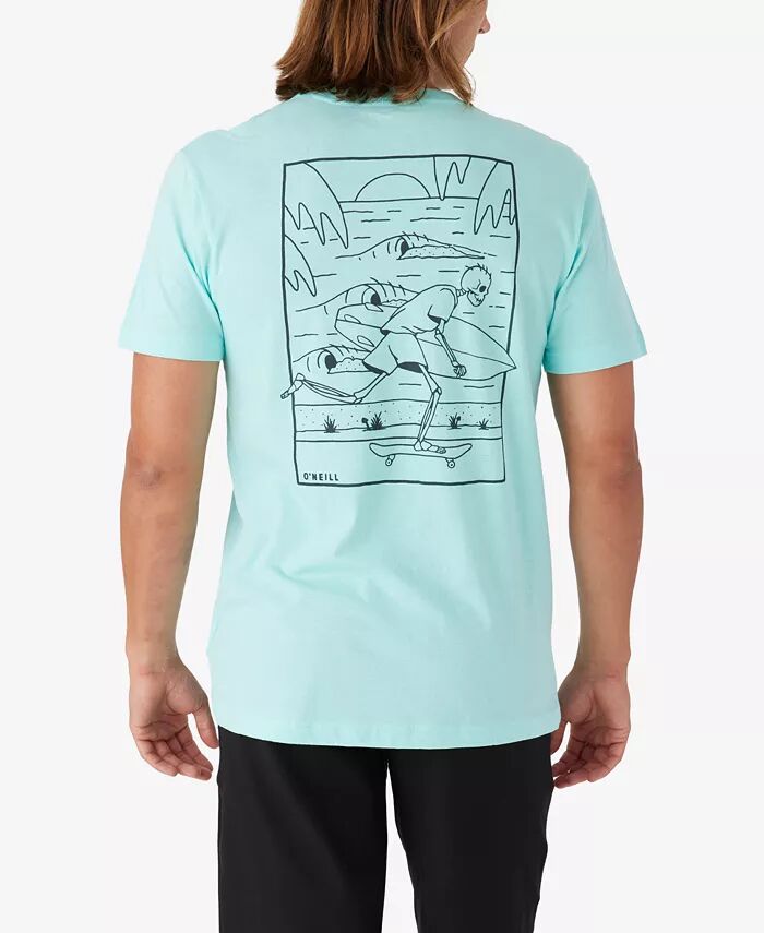 

Мужская хлопковая футболка Skate Bones O'Neill