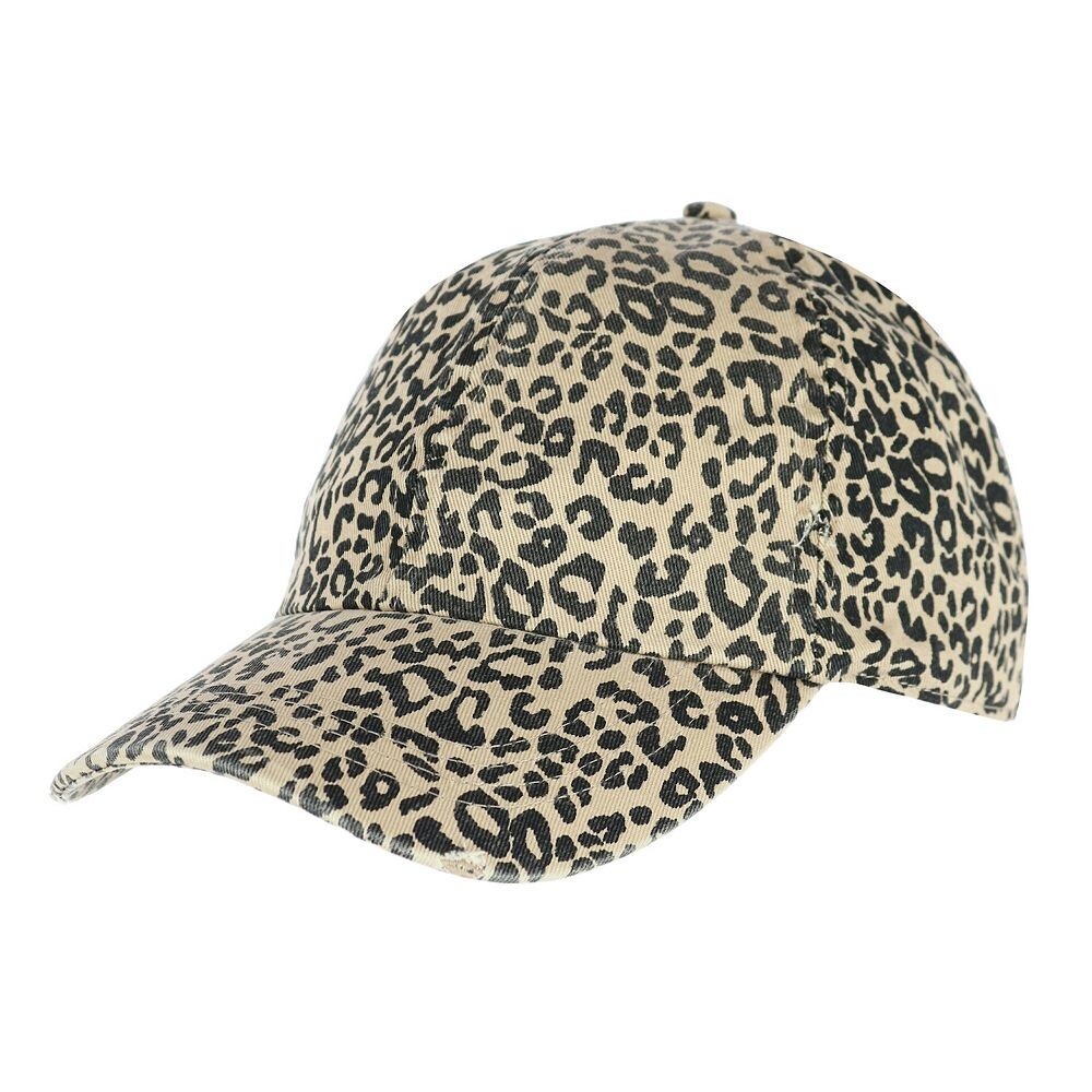 

Женская бейсболка с рваным леопардовым принтом David & Young, цвет Leopard