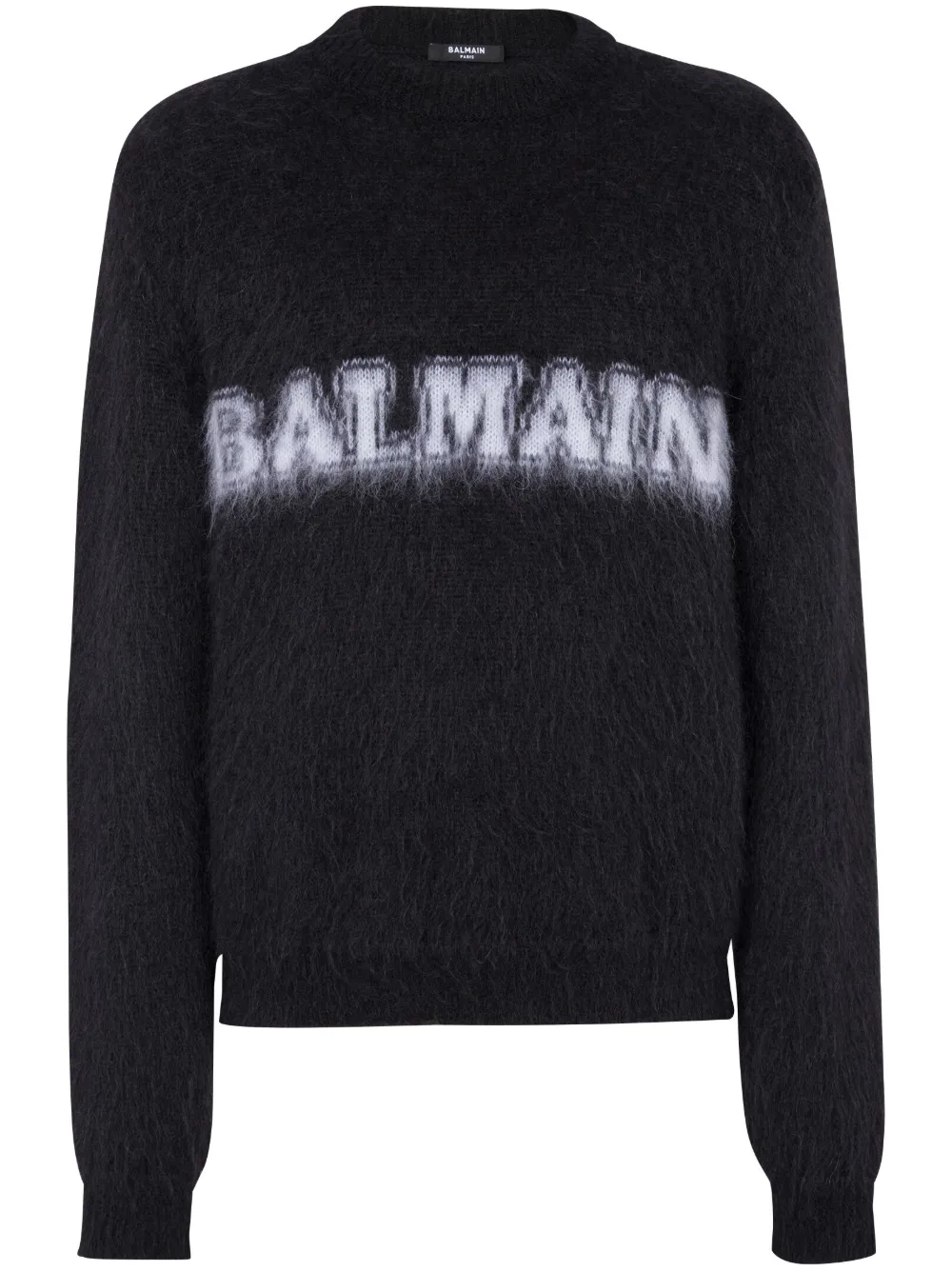 

Джемпер с логотипом BALMAIN, черный