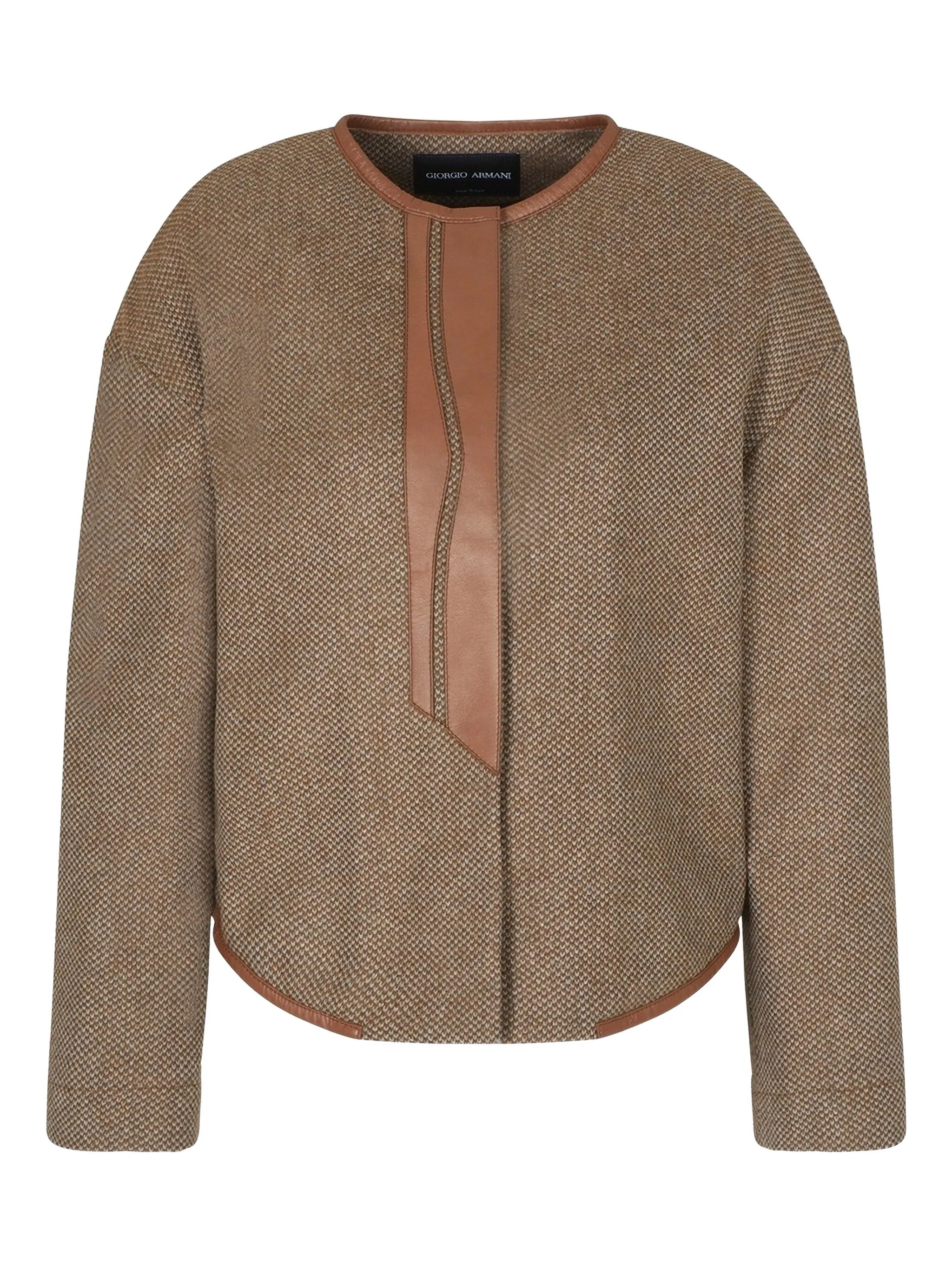 

Куртка с длинными рукавами Giorgio Armani, коричневый