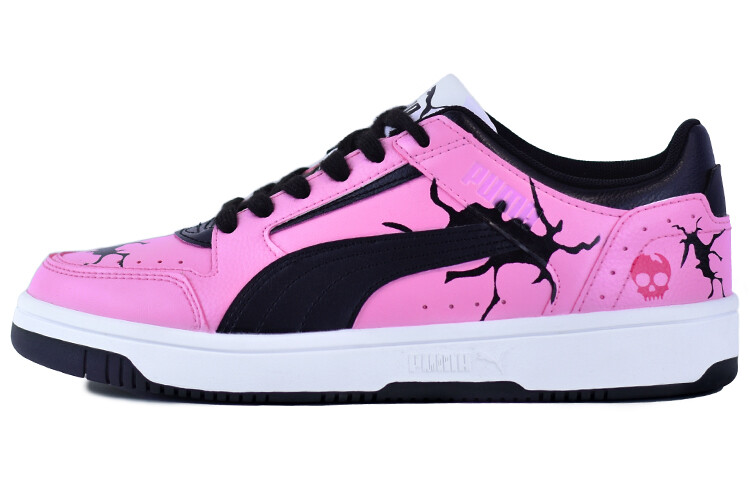 

Кроссовки Puma REBOUND Series Skateboarding Shoes Unisex Low-top Black/powder, черный/розовый