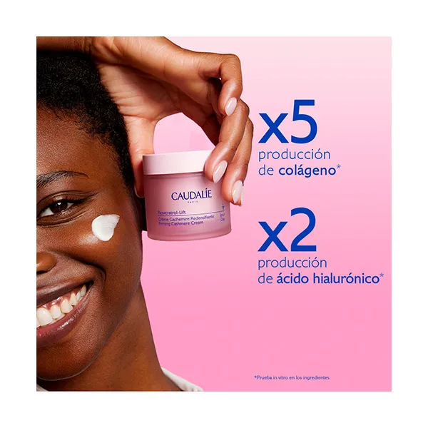 Восстанавливающий кашемировый крем Recarga Crema Resveratrol Caudalie, 50 ml — фото 4