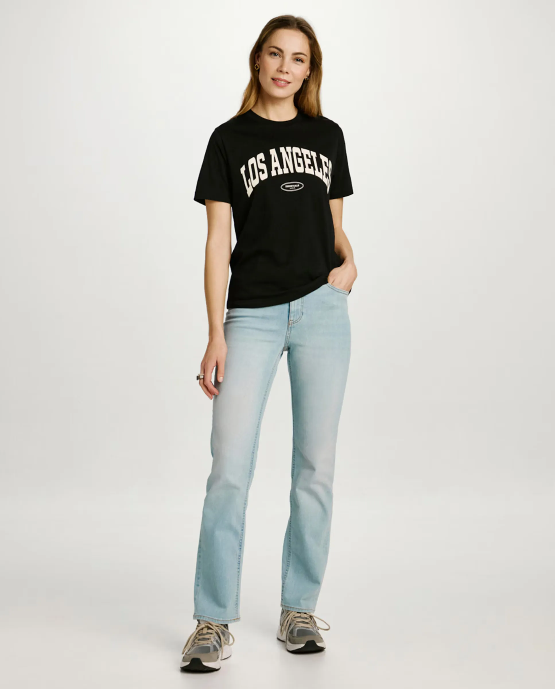 

Джинсы Vaquero de mujer tiro medio Jack & Jones, светло-голубой
