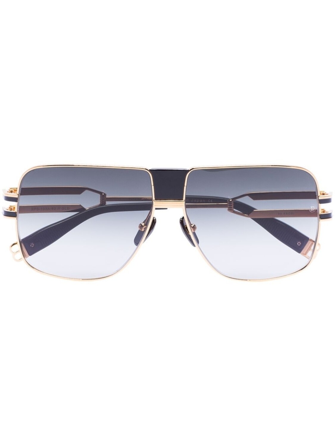 

Balmain Eyewear солнцезащитные очки-пилоты 1914, золотой