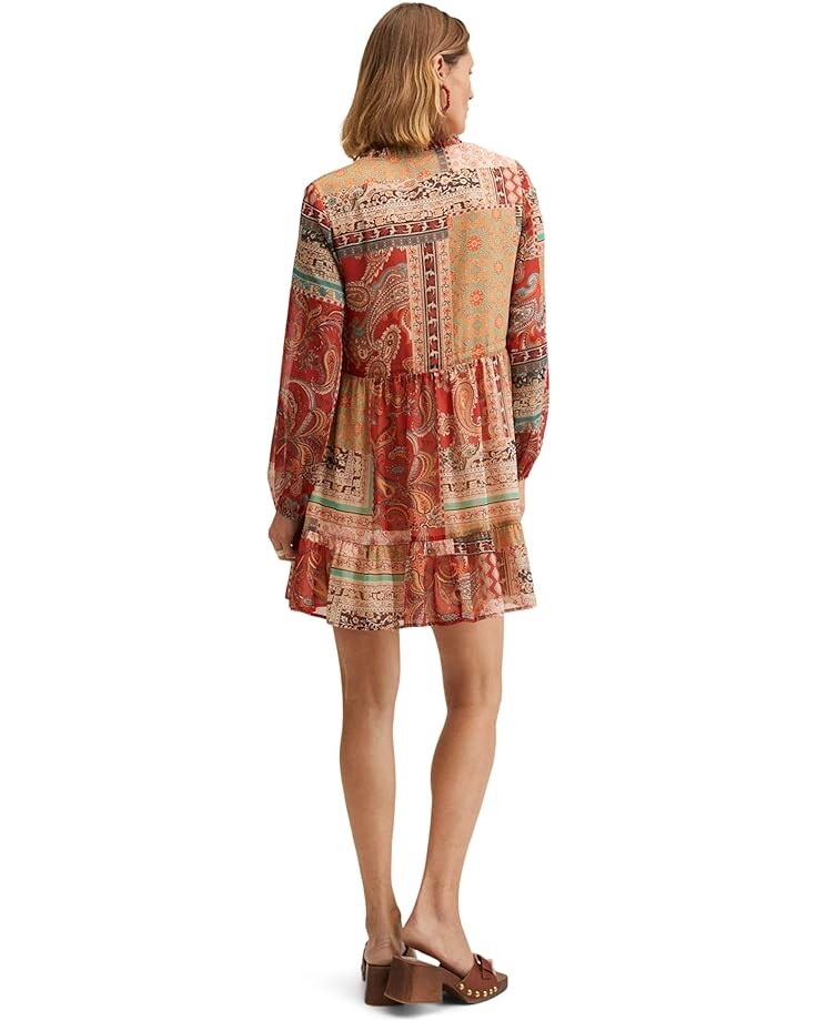 

Платье MANGO Ellen Dress, оранжевый