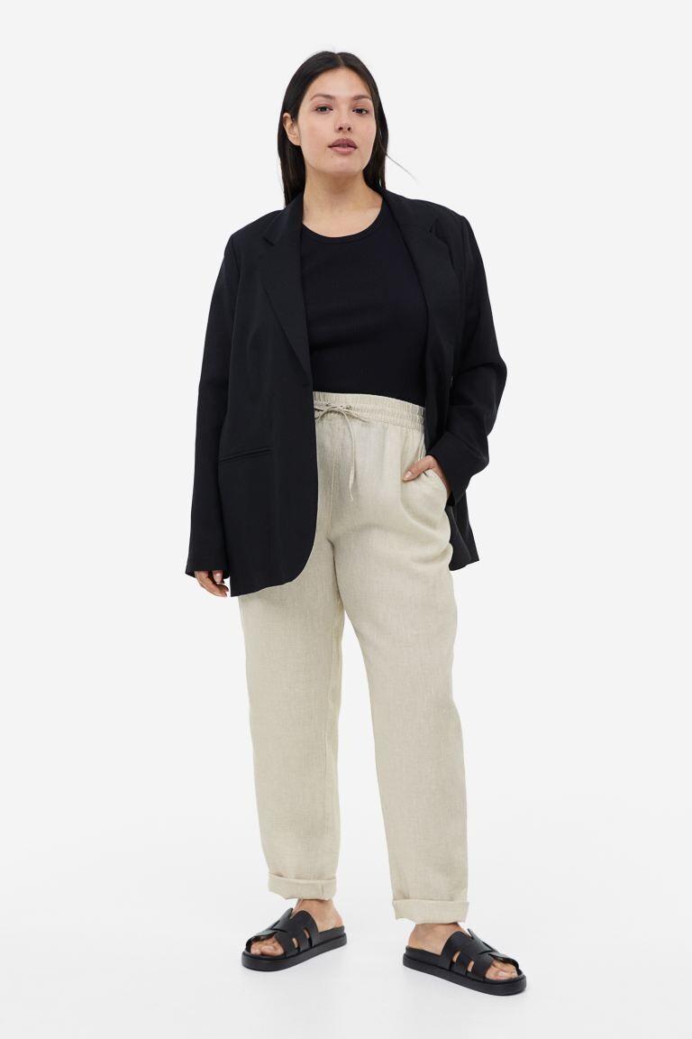

Льняные джоггеры H&M
