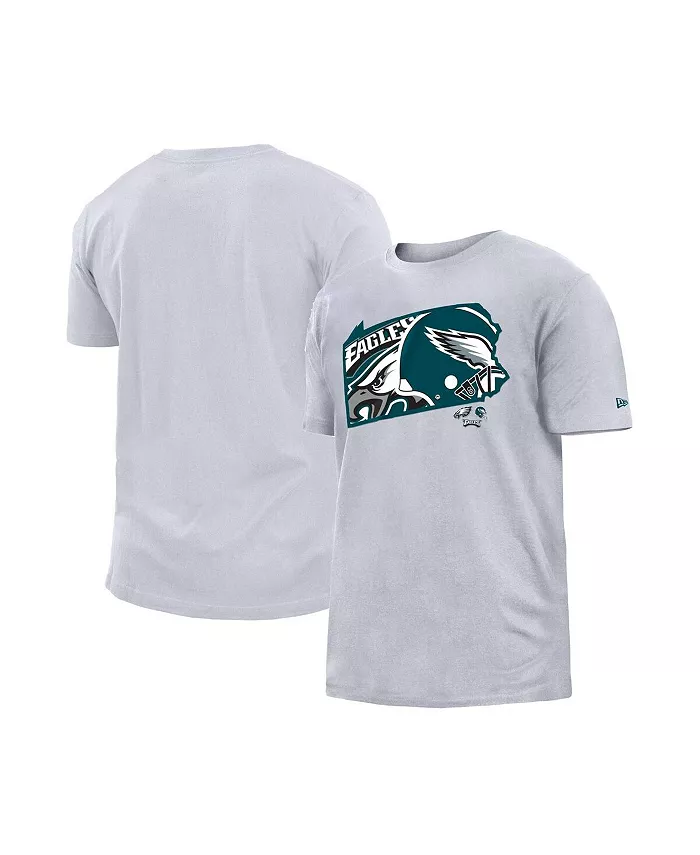 

Мужская белая футболка Philadelphia Eagles Gameday State New Era