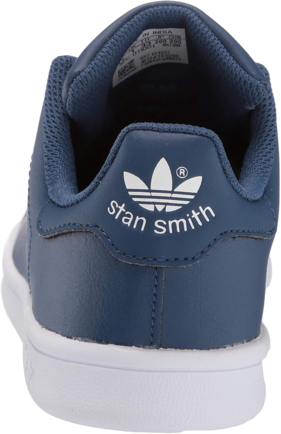 Кроссовки adidas Originals Infant Stan Smith Cloudfoam для малышей, белый — фото 3
