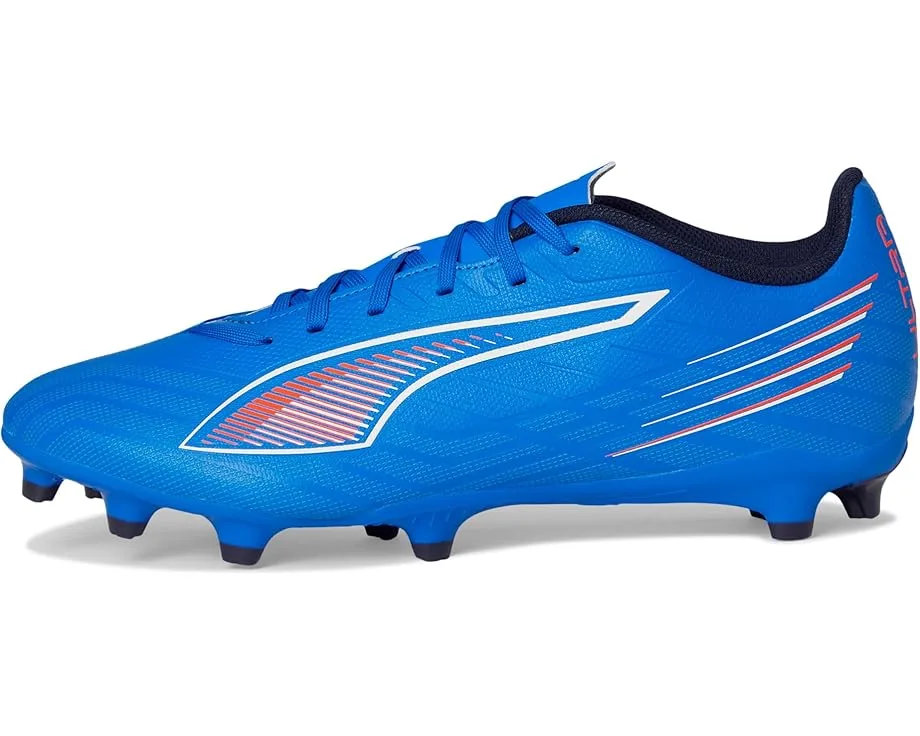 Кроссовки PUMA Ultra 6 Play Firm, Artificial Ground Soccer Cleats, Ultra Blue/White/Glowing Red — фото 4