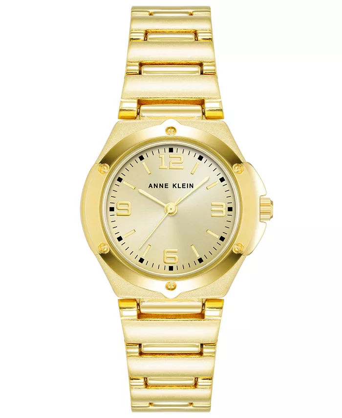 

Женские часы-браслет Quartz с позолоченным корпусом, 29 мм Anne Klein