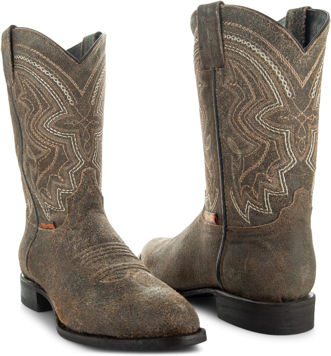 

Мужские ковбойские ботинки Soto из состаренной кожи Soto Boots, Tan