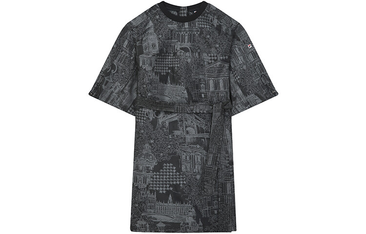

FILA Женское платье с короткими рукавами, цвет Allover Print