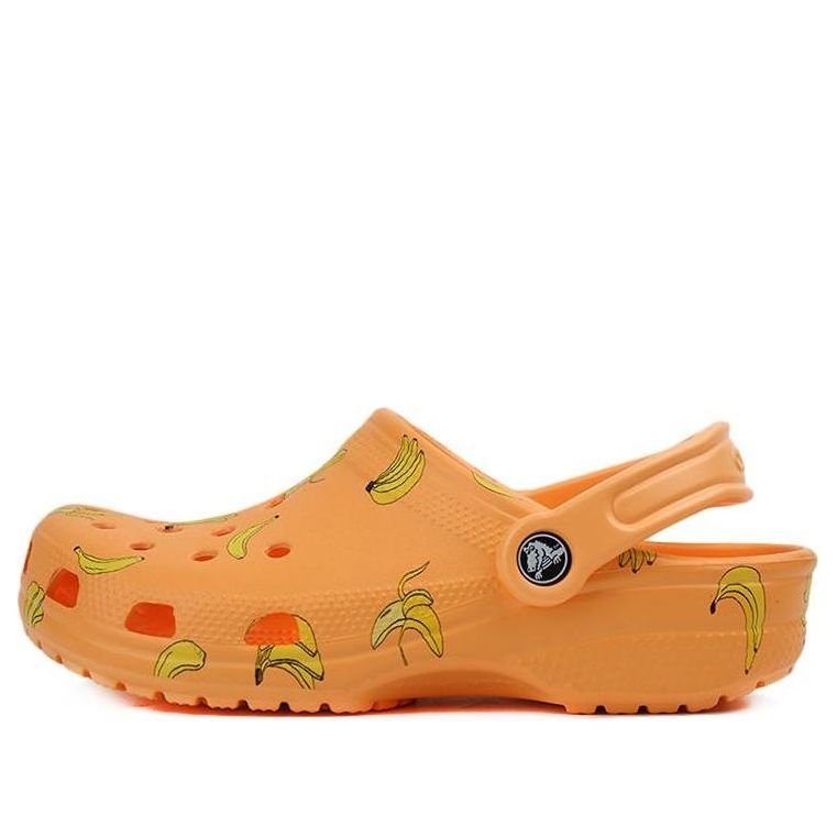 Сандалии (WMNS) Crocs Classic clog Sports sandals 'Orange', оранжевый
