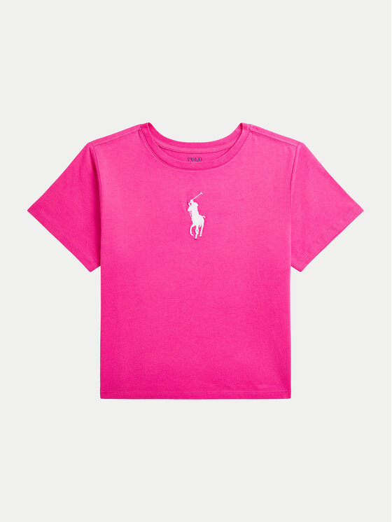 

Футболка свободного кроя 313957340001 Polo Ralph Lauren, розовый
