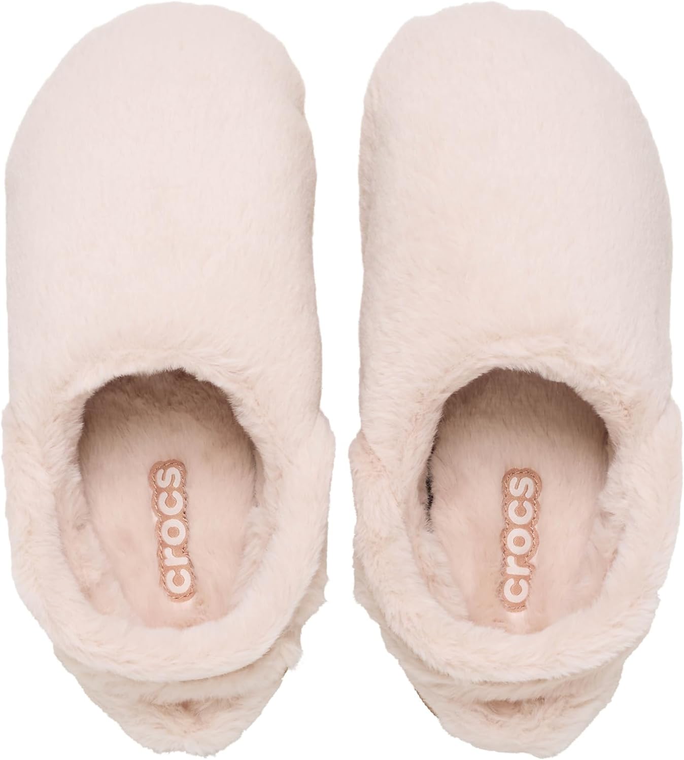 Сабо унисекс для взрослых Classic Unforgettable с подкладкой, пушистые тапочки Crocs, Quartz — фото 2