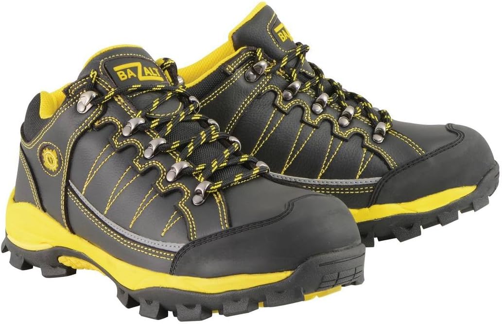 

Мужские кожаные водонепроницаемые морозостойкие походные и ботинки Bazalt, черный/коричневый