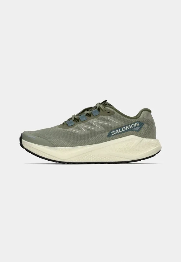 Кроссовки для трейлраннинга aero blaze 3 grvl Salomon, Tea/Vanilla Ice/Deep Lichen Green — фото 2