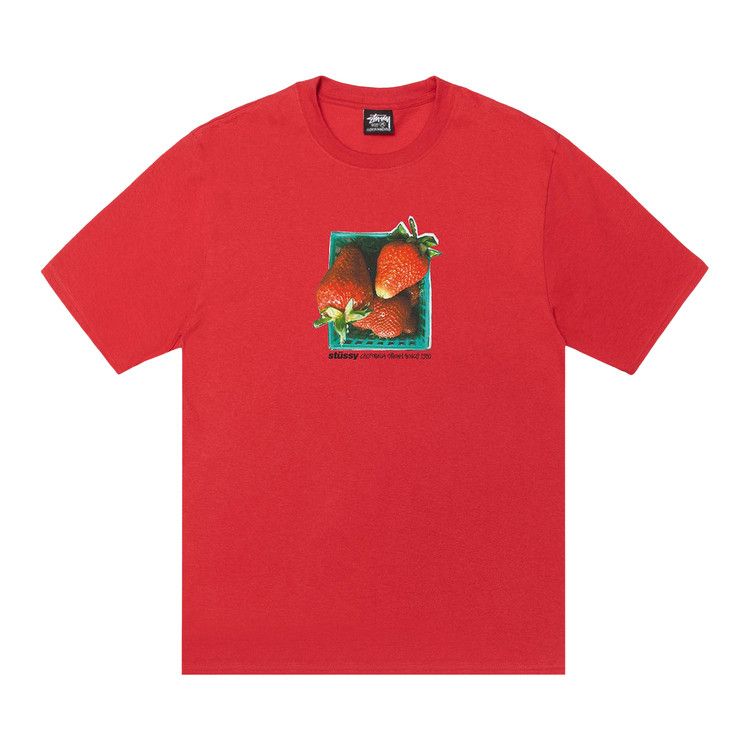 

Футболка Stussy Berries Tee, Cayenne