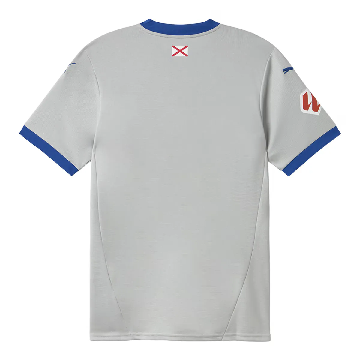 Детская выездная футболка Puma Deportivo Alavés 2024-2025, серый — фото 2