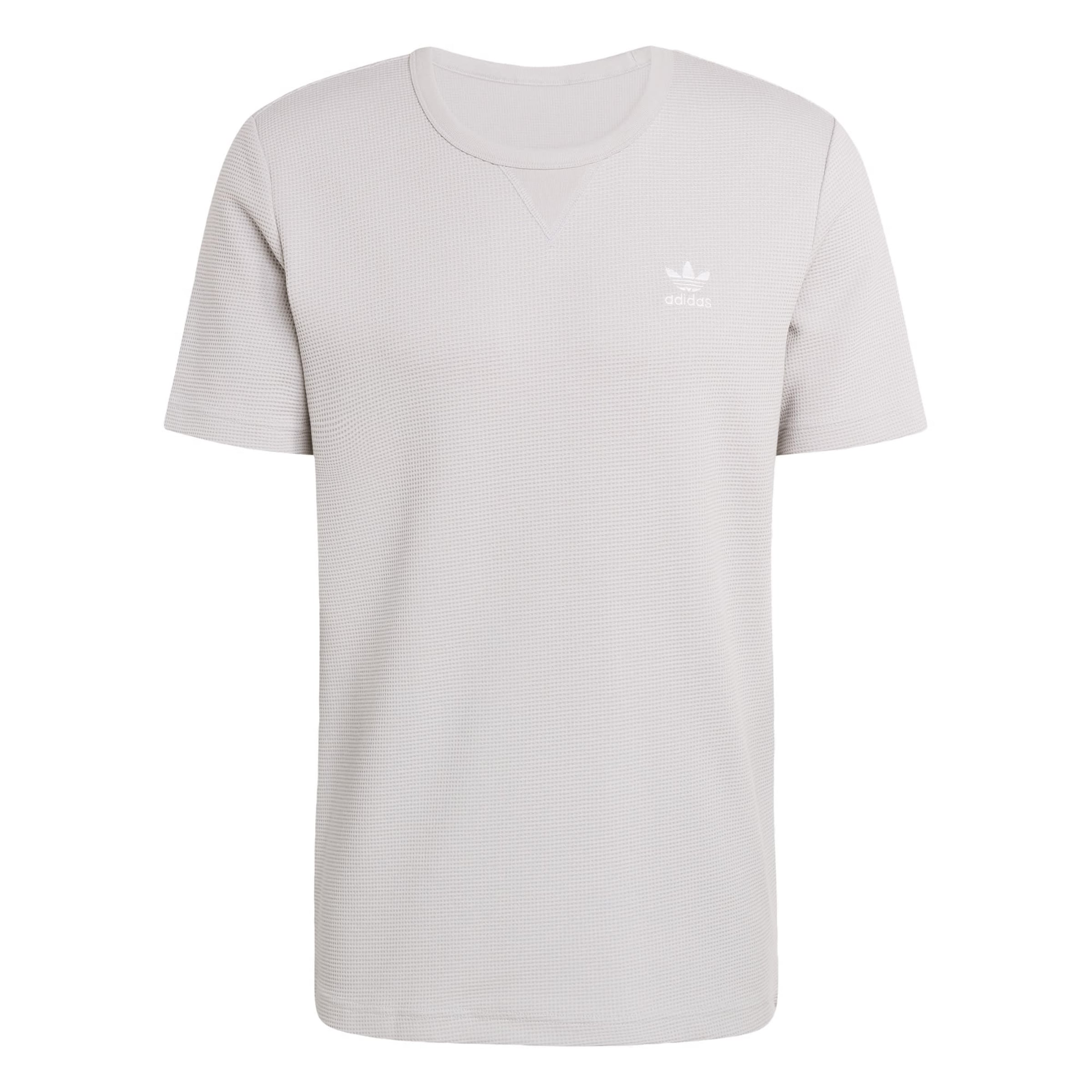 

Adidas Originals Футболка 'Trefoil Essentials' в светло-сером цвете