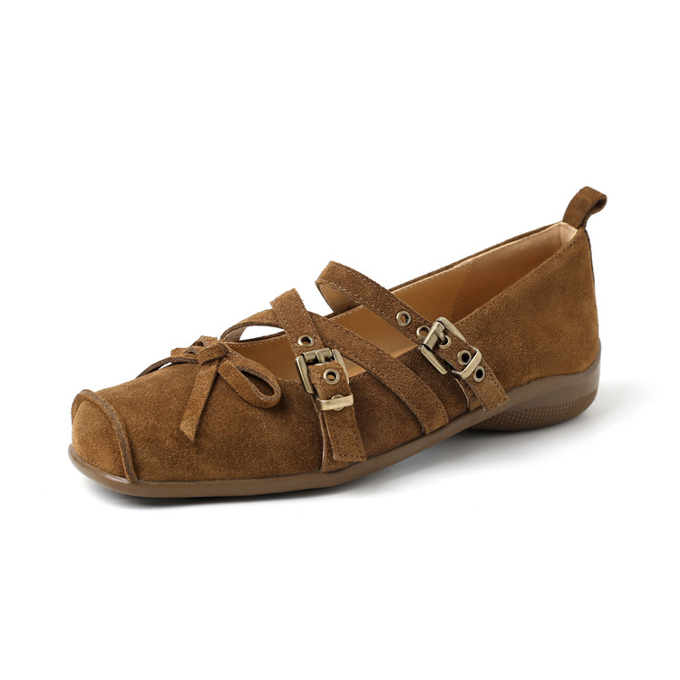 Yeezyy Reezy Коричневые туфли Мэри Джейн для женщин, цвет Brown