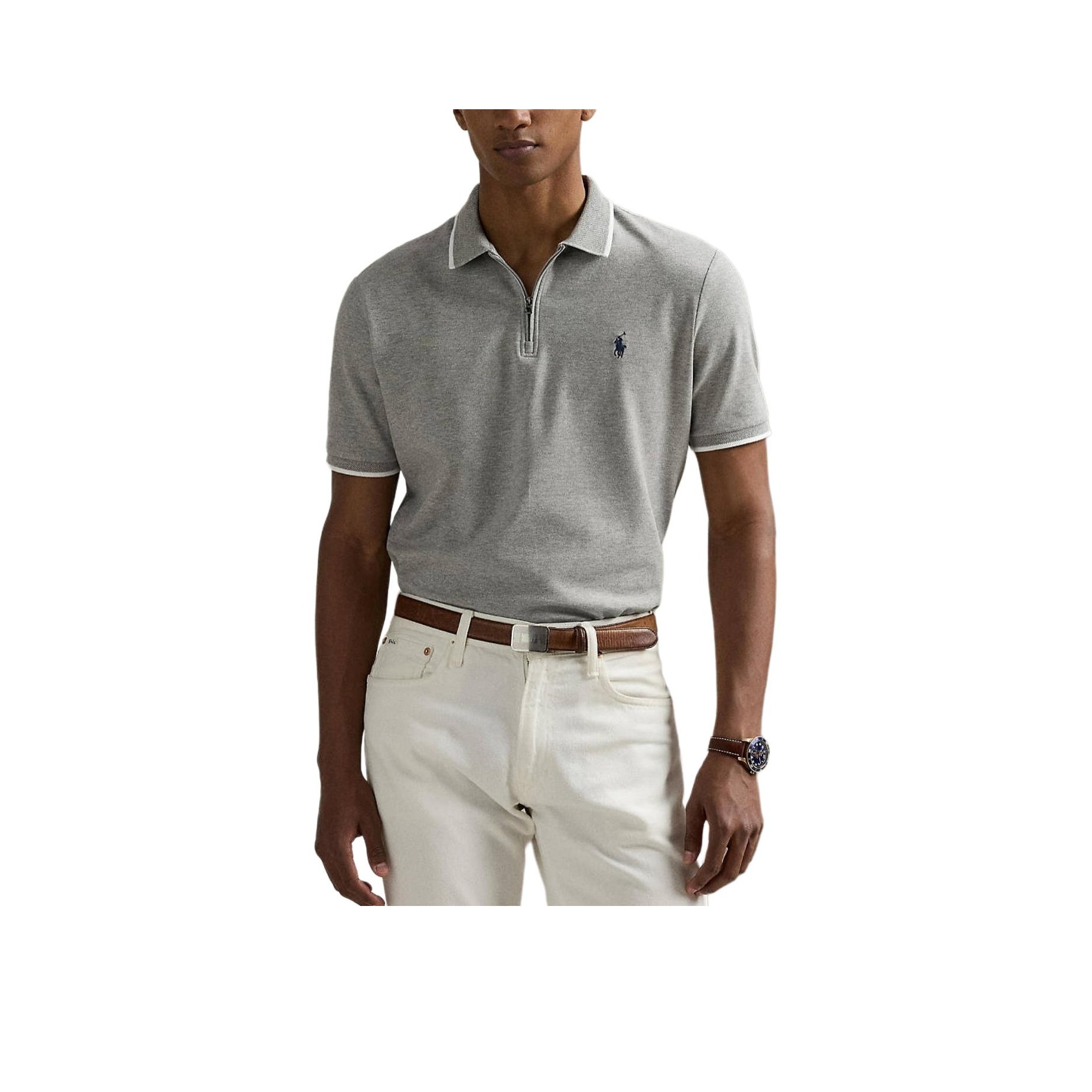 

Футболка-поло мужская Polo Ralph Lauren, серый