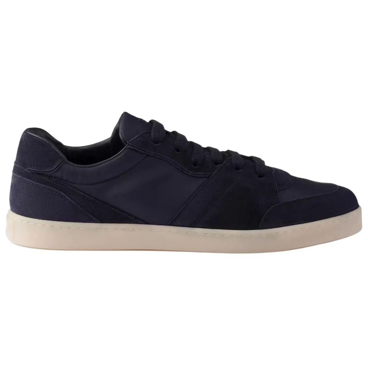 Кроссовки кожаные PRADA Marine Blue — фото 3