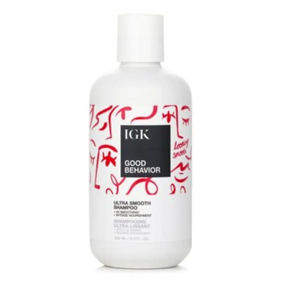 Шампунь IGK Good Behavior Ultra Smooth 8 унций для ухода за волосами 810021401805