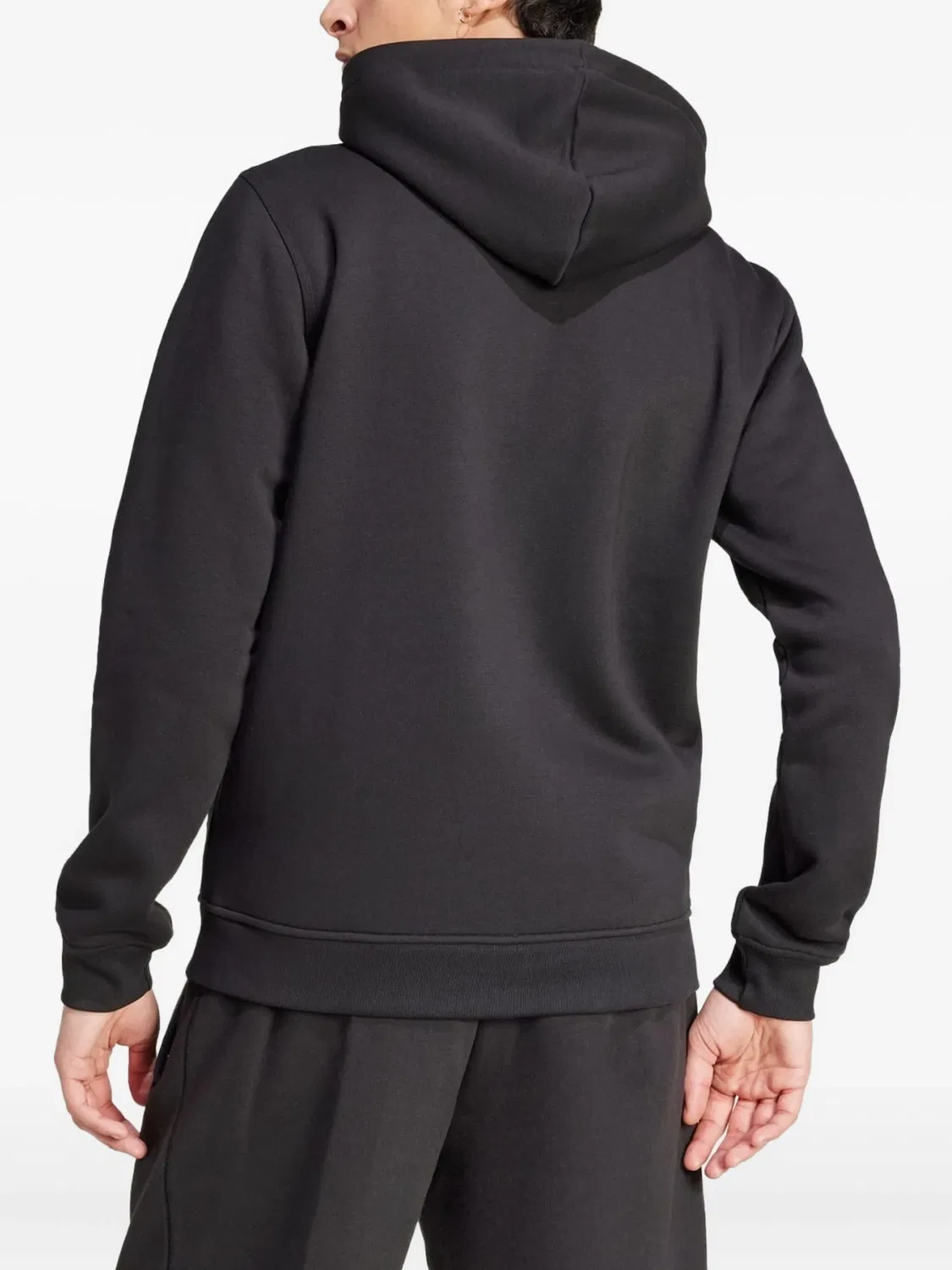 Худи на молнии adidas, черный — фото 4