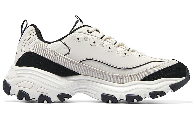 Кроссовки Skechers Chunky Sneakers Men Low-top Black/white, черный/белый — фото 2