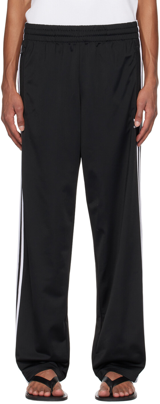 

Черные спортивные штаны Adicolor Classics Firebird Adidas Originals, черный/белый
