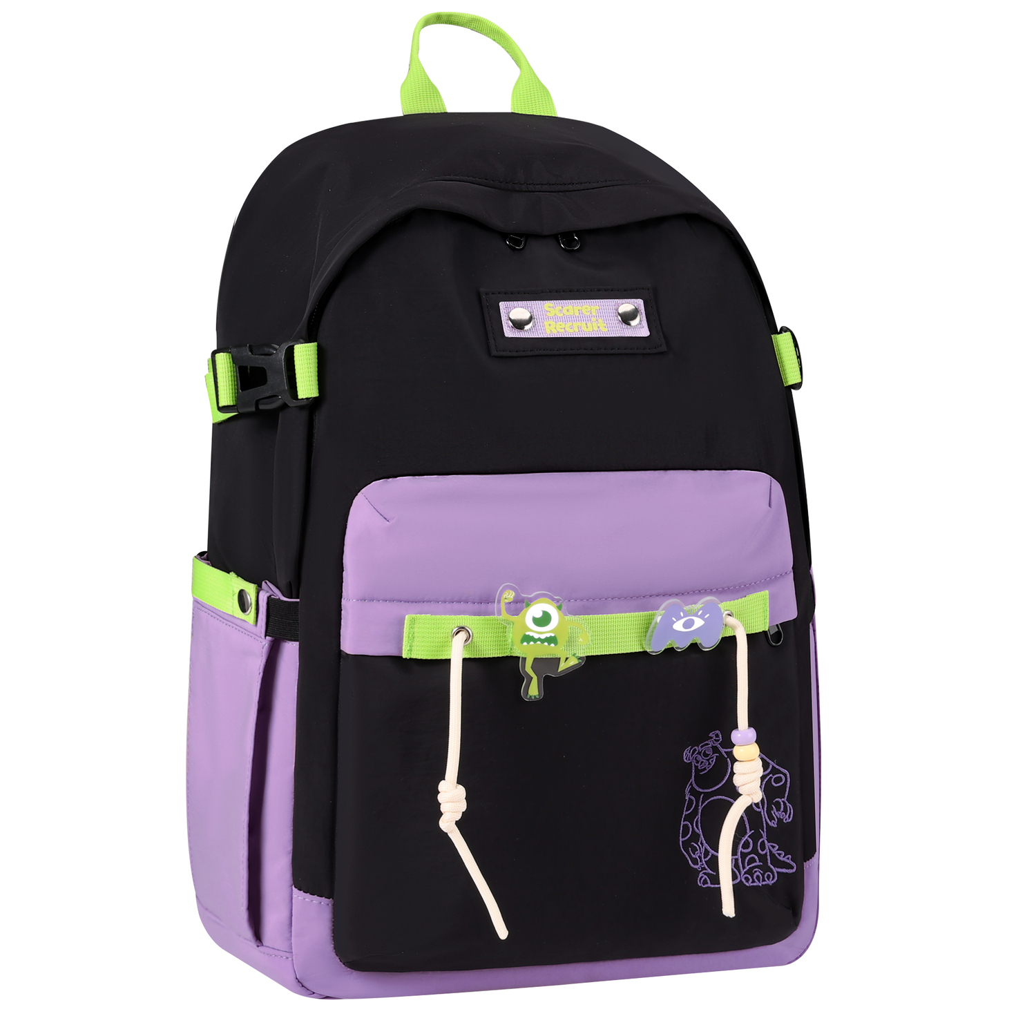 

Disney Рюкзак из полиамида серии "Медвежонок с клубникой" женский розово-белый, Purple Black