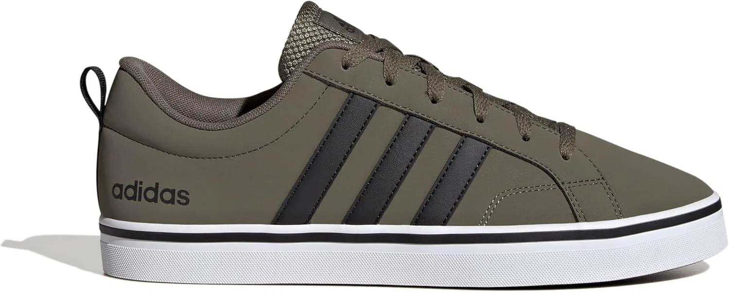 Кроссовки Adidas Unisex Vs Pace 2.0, Olive Strata Core Black Ftwr White — фото 3